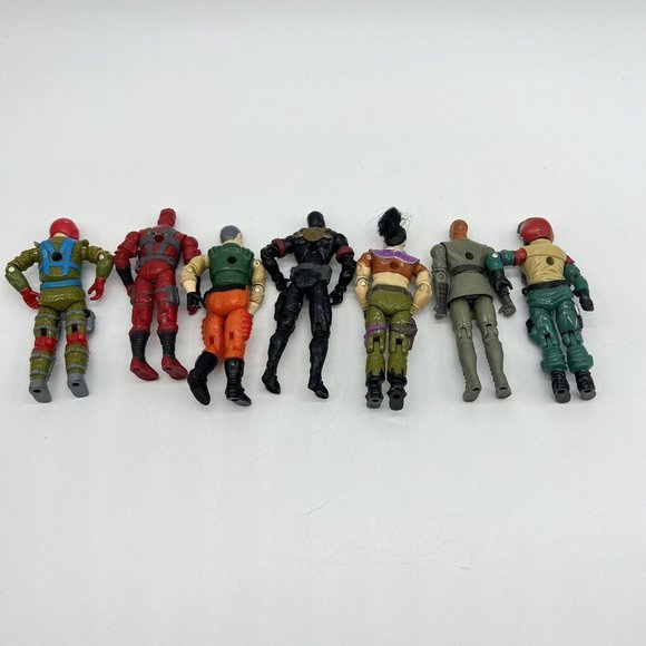 Hasbro GI Joe Lot Of 7 Tiger Claw Left Ticket Zanzibar Dreadnok Shadow Strike - Picture 5 of 8